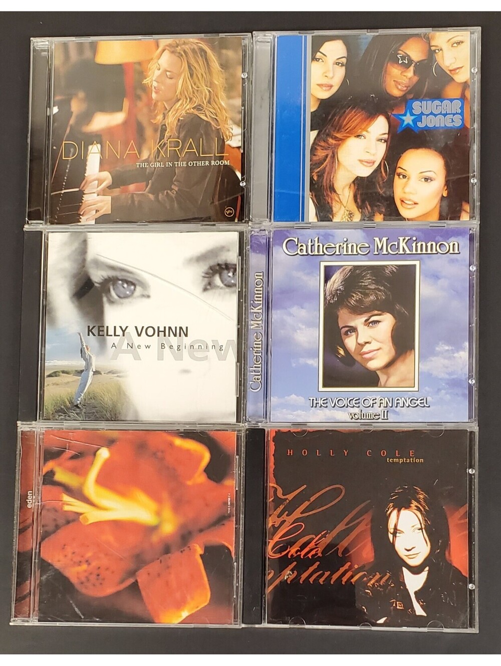 Mixed Artist 6 CDs - Diana Krall Sugar Jones Kelly Vohnn Catherine McKinnon+ VG